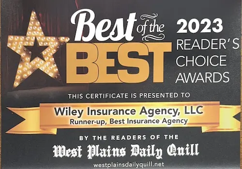Wiley runner-up best insurance agency 2023-cropped-1